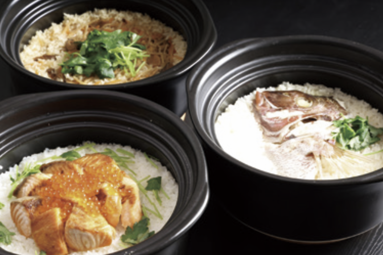 土鍋炊き込みご飯会席プラン